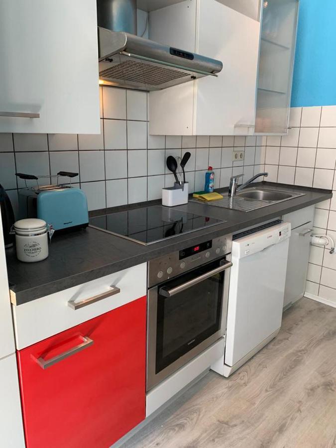 Zentral 72Qm Style Kueche Boxspringbett Lejlighed Osnabrück Eksteriør billede